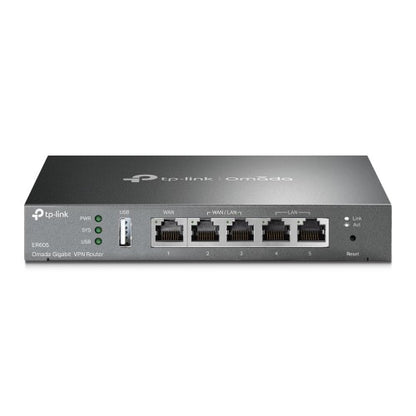 TP-Link Omada ER605 wired router Gigabit Ethernet Black