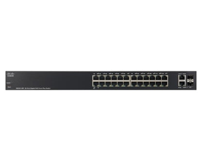 Cisco Small Business SG220-26P Managed L2 Gigabit Ethernet (10/100/1000) Power over Ethernet (PoE) Black