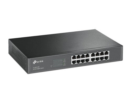 Commutateur réseau TP-Link TL-SG1016D non administré L2 Gigabit Ethernet (10/100/1000) noir