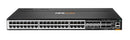HPE Aruba Networking CX 8100 40x10G Base-T 8x10G SFP+ 4x40/100G QSFP28 FB 3F 2AC PSU Sw Bdl