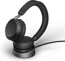 Jabra Evolve2 75  Wireless Headset – Noise Cancelling UC Headset with Charging Stand