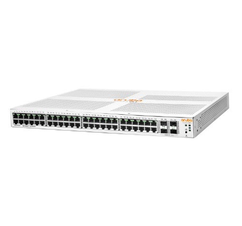 HPE Aruba Instant On 1930 48G Class4 PoE 4SFP/SFP+ 370W Managed L2+ Gigabit Ethernet (10/100/1000) Power over Ethernet (PoE) 1U