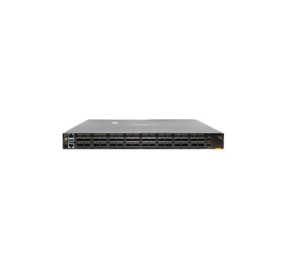 HPE Aruba Networking 9300-32D 32p 100/200/400G QSFP-DD 2p 10G SFP+ Front-to-Back 6 Fans 2 AC PSU Managed L3 1U