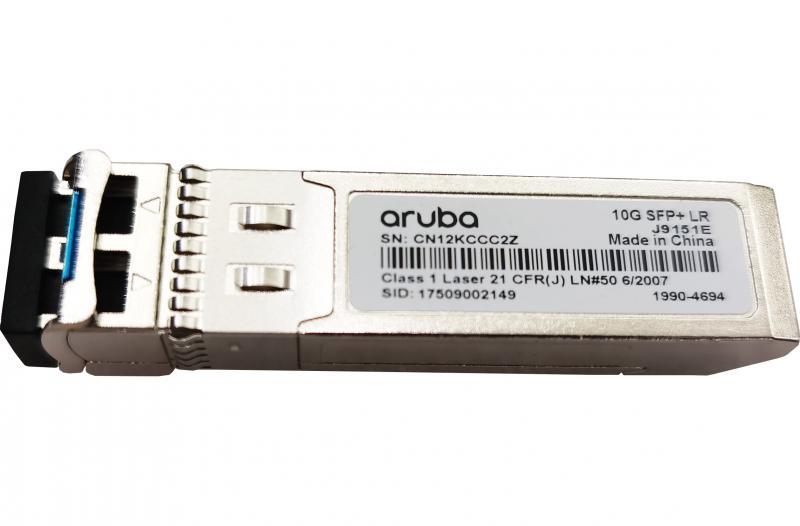 Module émetteur-récepteur HPE Aruba 10G SFP+ – Émetteur-récepteur réseau fibre compatible TAA