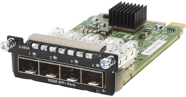 HPE Aruba 4-Port 10 Gigabit SFP+ Expansion Module – Network Switch Expansion Card