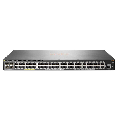 Commutateur HPE Aruba Networking 2930F 48G PoE+ 4SFP+ 740 W – Commutateur administrable PoE+ de couche 3 à 52 ports