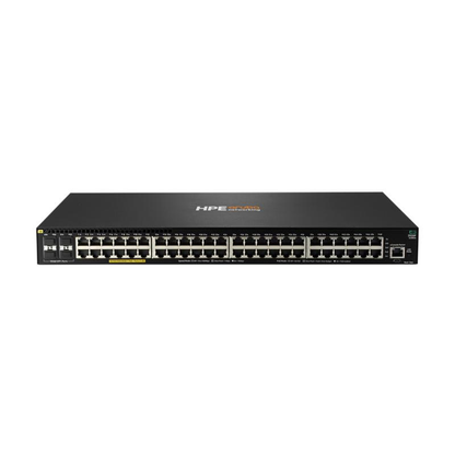 Commutateur HPE Aruba Networking 2930F 48G PoE+ 4SFP+ 740 W – Commutateur administrable PoE+ de couche 3 à 52 ports