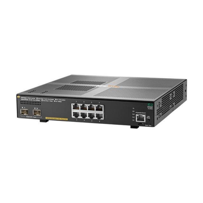 HPE Aruba Networking 2930F 8G PoE+ 2SFP Switch  – 10-Port Managed Layer 3 PoE+ Switch