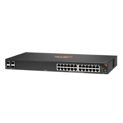 Commutateur géré Gigabit HPE Aruba Networking CX 6000 24G 4SFP – 28 ports