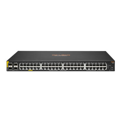 HPE Aruba Networking CX 6000 48G Class4 PoE 4SFP 370W Switch – 52-Port Managed PoE+ Switch