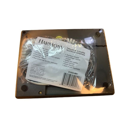 Téléphone de bureau analogique Harmony (1053-WH) - Blanc