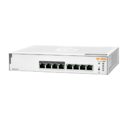 HPE Aruba Instant On 1830 8G 4p Class4 PoE 65W Managed L2 Gigabit Ethernet (10/100/1000) Power over Ethernet (PoE)
