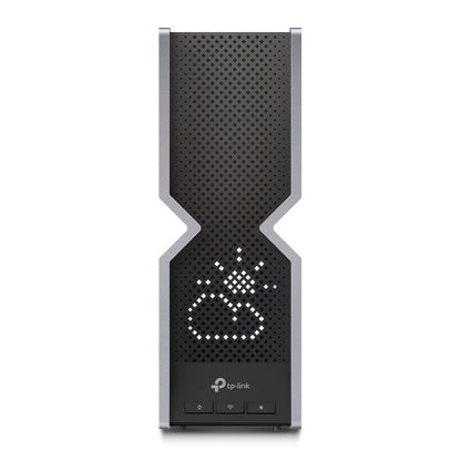 TP-Link Archer BE800 wireless router Multi-Gigabit Ethernet Tri-band (2.4 GHz / 5 GHz / 6 GHz) Black, Stainless steel