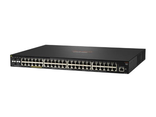 HPE Aruba Networking Aruba 2930F 48G PoE+ 4SFP+ 740W Managed L3 Gigabit Ethernet (10/100/1000) Power over Ethernet (PoE) 1U Black