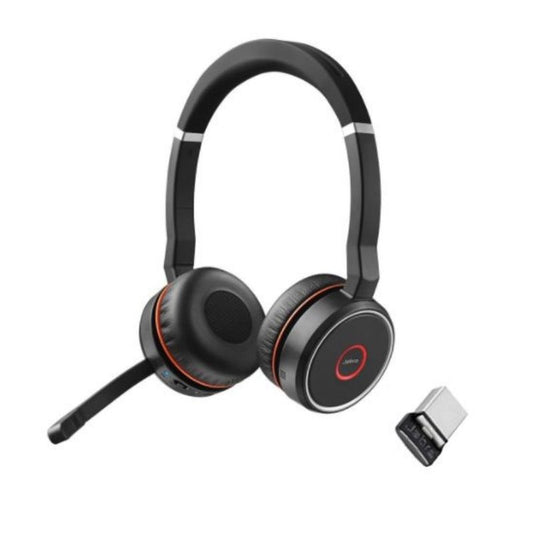GN Jabra Evolve 75 MS Stereo (7599-832-109) – Casque sans fil stéréo (Neuf)