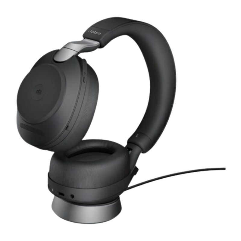 Jabra Evolve2 85 – Wireless ANC Stereo Headset with Link 380a MS (28599-999-999)