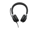 Casque stéréo Jabra Evolve2 40 MS USB-A avec prise jack 3,5 mm (24189-999-999)