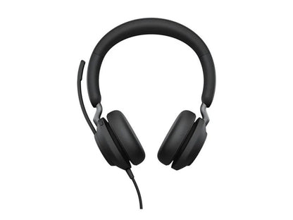 Casque stéréo Jabra Evolve2 40 MS USB-A avec prise jack 3,5 mm (24189-999-999)