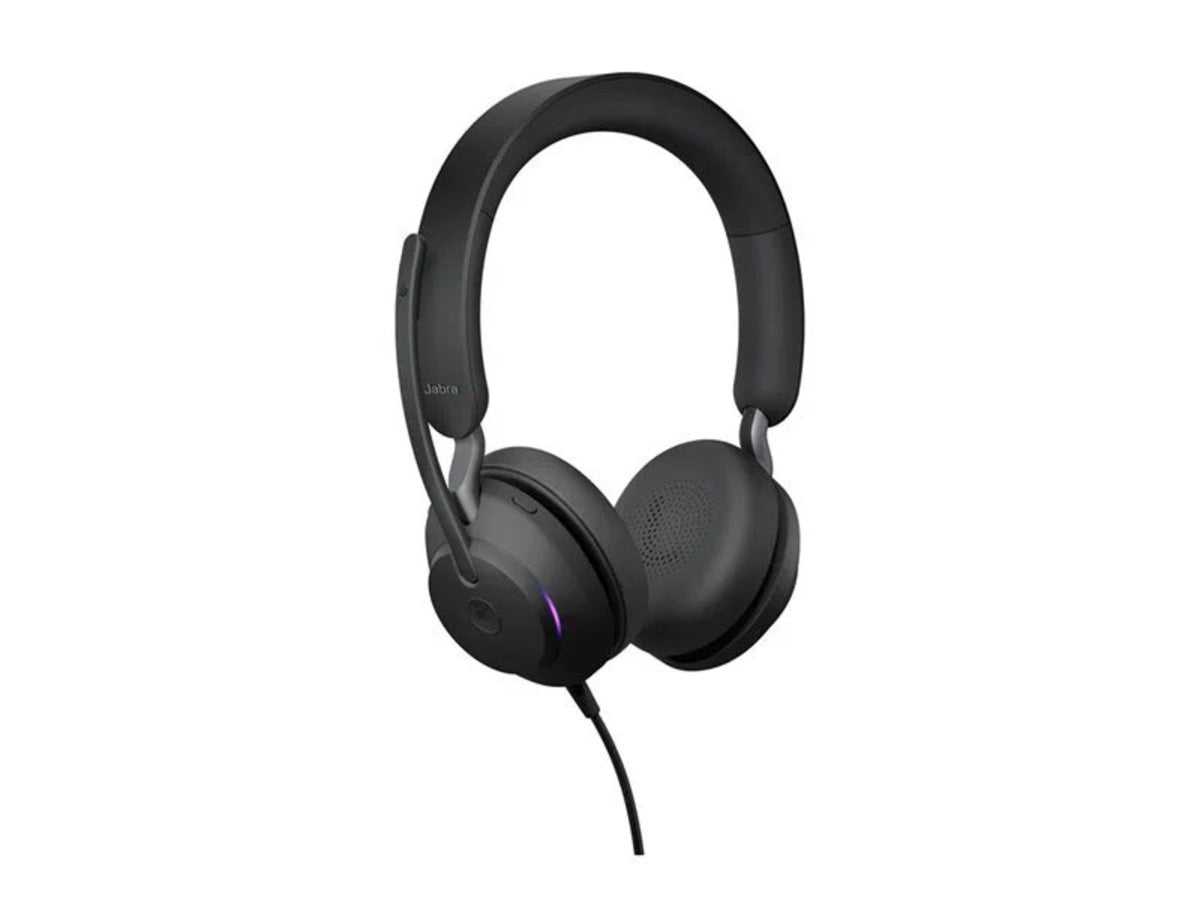 Casque stéréo Jabra Evolve2 40 MS USB-A avec prise jack 3,5 mm (24189-999-999)