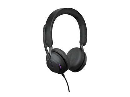 Casque stéréo Jabra Evolve2 40 MS USB-A avec prise jack 3,5 mm (24189-999-999)