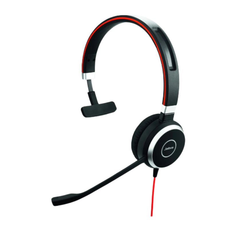 Jabra Evolve 40 UC Mono Headset USB-A (6393-829-209) – Professional Wired UC Headset