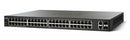 Cisco SG220-50-K9-EU-RF network switch Managed L2 Gigabit Ethernet (10/100/1000) 1U Black