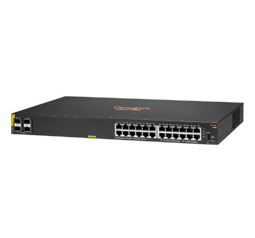 HPE Aruba Networking CX 6100 24G 4SFP+ Managed L3 Gigabit Ethernet (10/100/1000) 1U