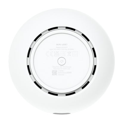 Ubiquiti Dream 7 wireless router 2.5 Gigabit Ethernet Tri-band (2.4 GHz / 5 GHz / 6 GHz) White