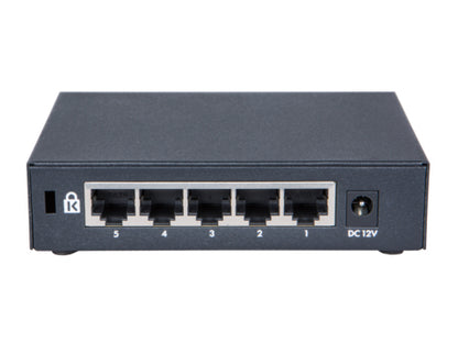 HPE JH327AR network switch Unmanaged L2 Gigabit Ethernet (10/100/1000) 1U Gray