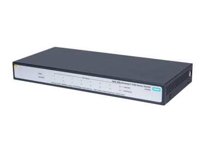HPE JH330AR Unmanaged L2 Gigabit Ethernet (10/100/1000) Power over Ethernet (PoE) 1U Gray