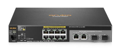 HPE Aruba 2530 8 PoE+ Managed L2 Fast Ethernet (10/100) Power over Ethernet (PoE) 1U