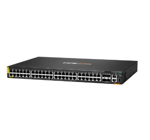 HPE Aruba Networking CX 6200F 48G Class-4 PoE 4SFP 370W Managed L3 Gigabit Ethernet (10/100/1000) Power over Ethernet (PoE) 1U