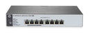 HPE OfficeConnect 1820 8G PoE+ (65W) Managed L2 Gigabit Ethernet (10/100/1000) Power over Ethernet (PoE) 1U Gray