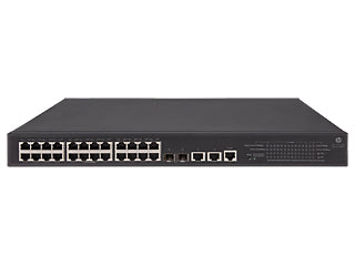 HPE FlexNetwork 5130 24G POE+ 2SFP+ 2XGT (370W) EI Managed L3 Gigabit Ethernet (10/100/1000) Power over Ethernet (PoE) 1U Gray