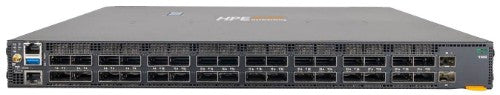 HPE Aruba Networking CX 9300-32D 32p QSFP-DD 2p 10G SFP+ Front-to-Back 6 Fans 2 AC PSU Bundle