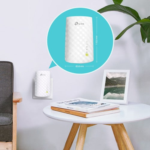 TP-Link RE220 Network repeater White 10, 100 Mbit/s