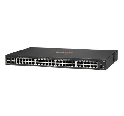 Commutateur HPE Aruba Networking Aruba 6100 48G 4SFP+ géré L3 Gigabit Ethernet (10/100/1000) 1U Noir