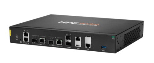 HPE Aruba Networking 9106 (RW) 2x SFP+ 2x Combo 2x PoE TAA Hybrid Gateway