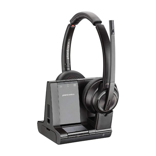 Plantronics Savi 8220 (207325-01) – Wireless DECT Stereo Headset (New)