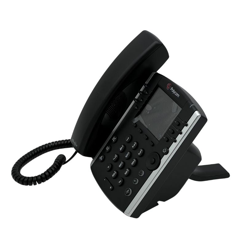 Polycom VVX410 HD Voice Multimedia Phone (2200-46162-025) – Refurbished POLYCOM