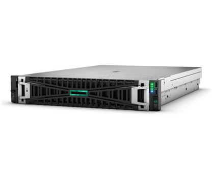 HPE ProLiant DL385 Gen11 9124 3.0GHz 16c 1P 2x32GB-R 8SFF 1x7.68TB NVMe SSD 2x800W PS NA Server