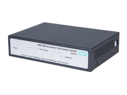 HPE JH327AR network switch Unmanaged L2 Gigabit Ethernet (10/100/1000) 1U Gray