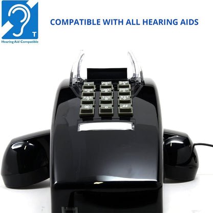 Scitec 2554W Wall-Mounted Phone (No MW) Black (25402)