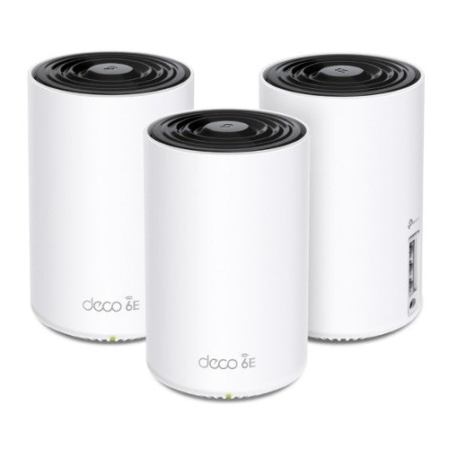 TP-Link Deco XE75 Tri-band (2.4 GHz / 5 GHz / 6 GHz) Wi-Fi 6E (802.11ax) White 3 Internal