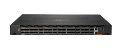 HPE Aruba Networking CX 8325-32C 32-port 100G QSFP+/QSFP28 Back-to-Front 6 Fans and 2 DC Bundle