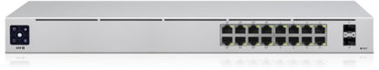Ubiquiti UniFi 16-Port PoE Managed L2/L3 Gigabit Ethernet (10/100/1000) Power over Ethernet (PoE) 1U Silver