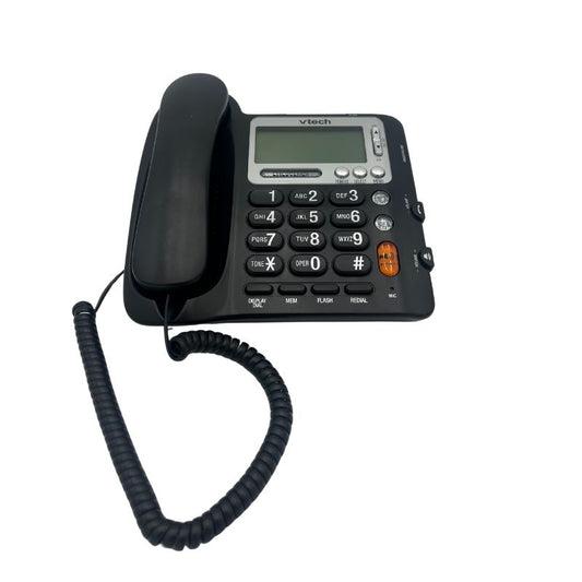 Big Button Analog Corded Telephone with Caller ID & Speakerphone – CD1281