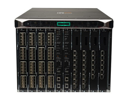 HPE Aruba Networking CX 8400 1x Mgmt 3x PS 2x 8400X Fabric 1x 32p 10G 1x 8p 40G Module Bundle