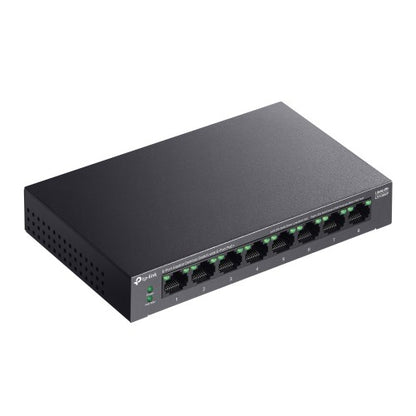 TP-Link LiteWave LS108GP network switch Unmanaged Gigabit Ethernet (10/100/1000) Power over Ethernet (PoE) Black