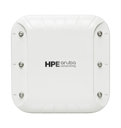 HPE Aruba Networking AP-518 (JPF1) Dual Radio 4x4/2x2 Wi-Fi 6 6xRPSMA Connectors Hardened TAA AP